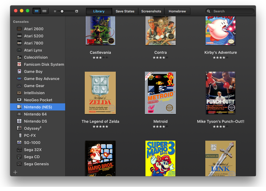 mac nes emulator with controller support